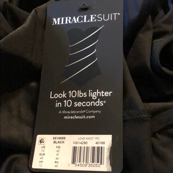 MIRACLESUIT Rock Solid Love Knot One Piece - Picture 4 of 4
